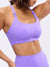 Airbrush Laser BTC Sports Bra - Party Purple Image 0