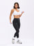 Airbrush Laser Sports Bra - White Image 5