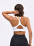 Airbrush Laser BTC Sports Bra - White Image 3