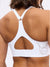 Airbrush Laser BTC Sports Bra - White Image 1