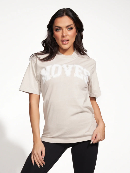 Moves Tee - Cement