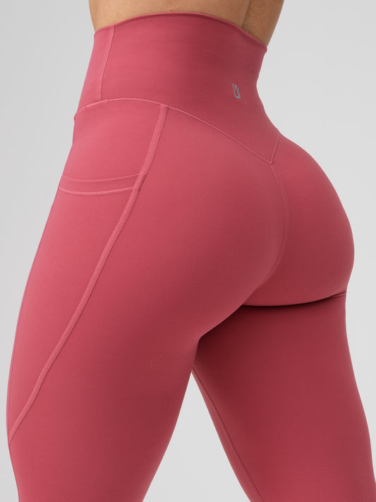 Buff Bunny Synergy Seamless Legging-Pink Ombre Size XL