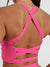 Candy Wrap Sports Bra - Miami Vice Pink Image 2