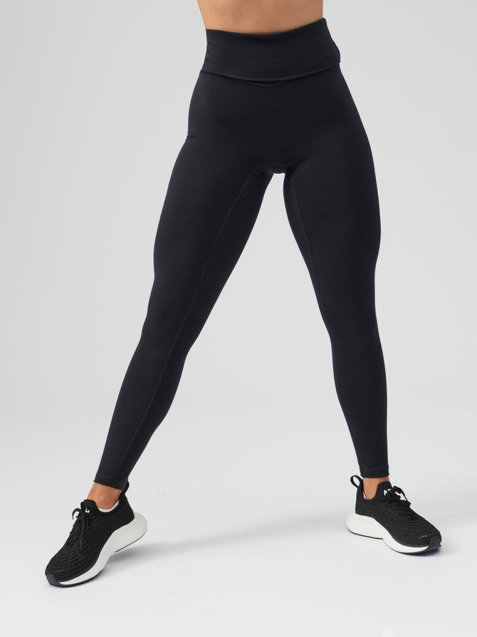 Jenesis Fitted Legging Black Full length fitted legging, XXS-XL