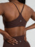 Reversible Sports Bra - Journey Dark Brown/Stardust Image 5