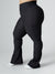 Material Girl Ribbed Flare Legging - Onyx Black Image 3