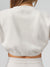 Luxe Long Sleeve Crop - Eggshell Image 4