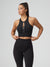 Courtside Zip Crop - Onyx Black Image 5