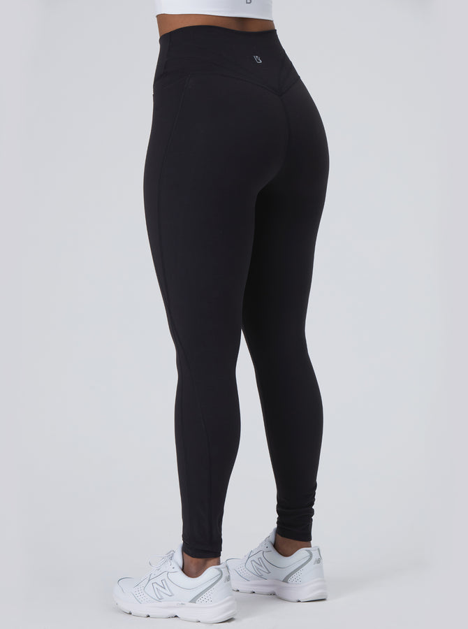 Buffbunny High Rise Monarch Pocket Leggings Size Large Black - $65 - From  Alli