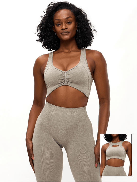 Form Reversible Seamless Sports Bra - Neutral