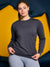 Drape Long Sleeve Tee - Blue Steel Image 0