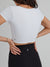 Butter Crop Top - White Image 5