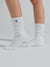 Scrunch Socks - White/Black Image 3