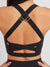 Candy Wrap Sports Bra - Onyx Black Image 7