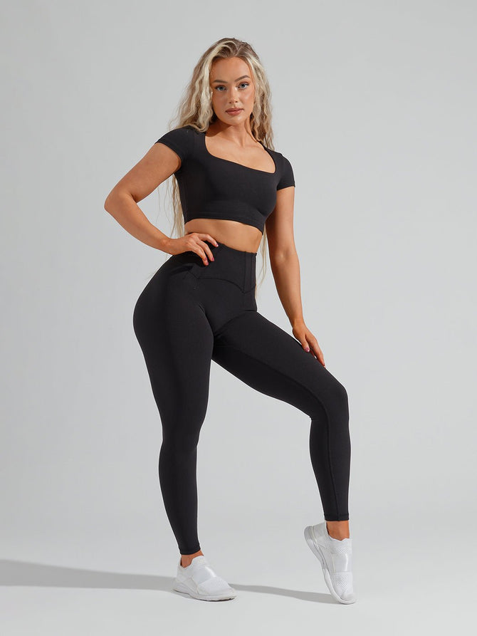 Womens Active Leggings Sexy Buffbunny Style Gym Workout Tights For Push Up,  High Waist & Running From Doulaso, $17.89