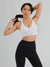 Candy Wrap Sports Bra - White Image 1