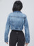 Desire Denim Jacket - Medium Wash Image 8