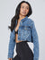 Desire Denim Jacket - Medium Wash Image 12