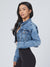 Desire Denim Jacket - Medium Wash Image 14