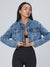 Desire Denim Jacket - Medium Wash Image 19