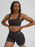 Synergy Seamless Sports Bra - Charcoal Image 2