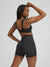 Synergy Seamless Sports Bra - Charcoal Image 7