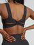 Synergy Seamless Sports Bra - Charcoal Image 3