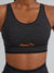 BBL Seamless Reversible Sports Bra - Charcoal Image 4